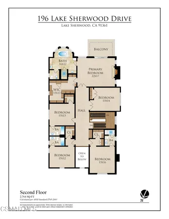 $4,450,000 | 196 Lake Sherwood Drive, Lake Sherwood, CA 91361