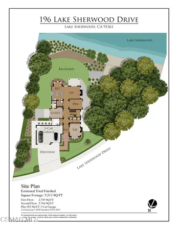 $4,450,000 | 196 Lake Sherwood Drive, Lake Sherwood, CA 91361