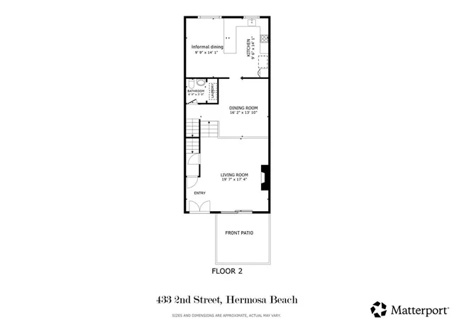 a picture of a floor plan