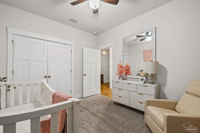 a very nice looking room with a bed