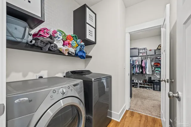 a view of storage and utility room