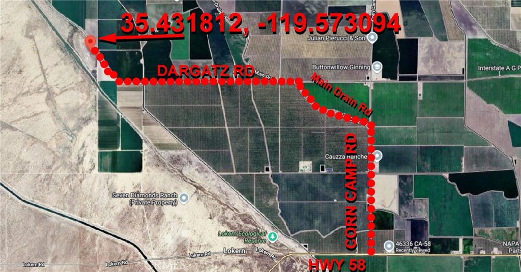 140 Dargatz Road Buttonwillow, CA 93206 - Photo 5 of 6 Directions ONE