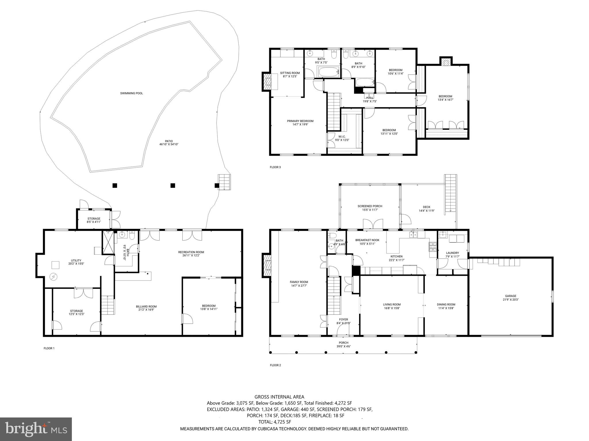 11700 Beekman Place Potomac, MD 20854 - Photo 44 of 44 Floorplans