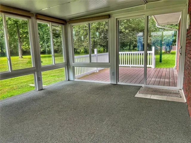 a view of outdoor space with porch