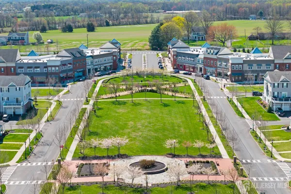 an aerial view of a