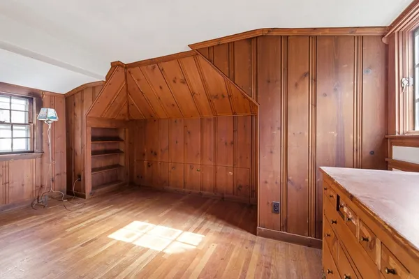 a view of kitchen and utility room