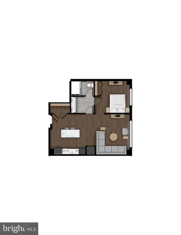 a living room with a couch