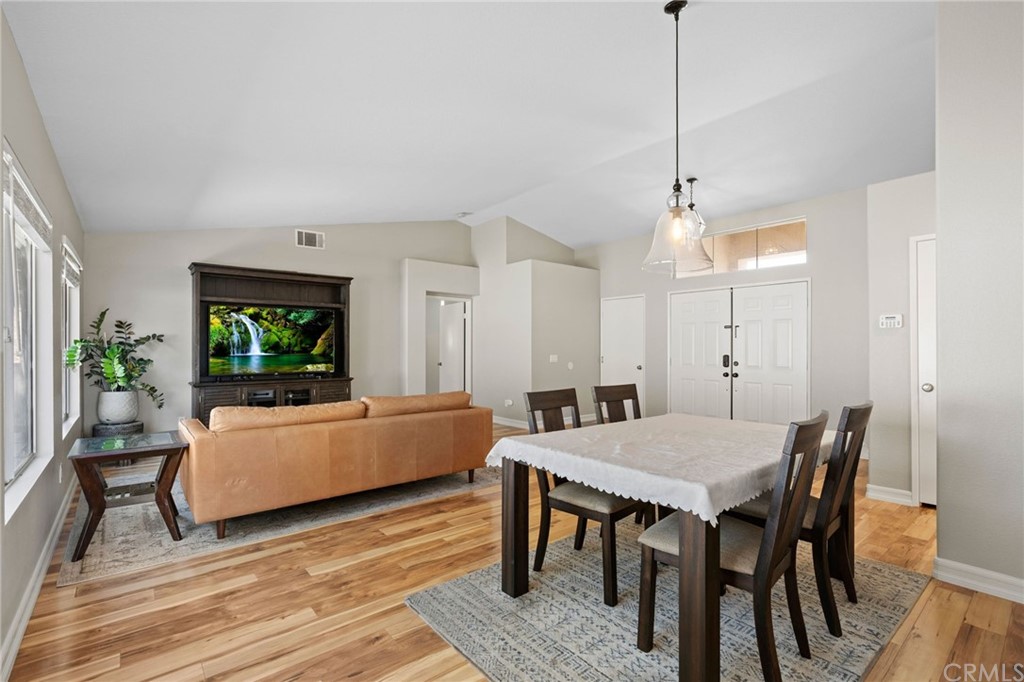 43345 Via Sabino Temecula, CA 92592 - Photo 13 of 22 a view of a dining room with furniture and a window