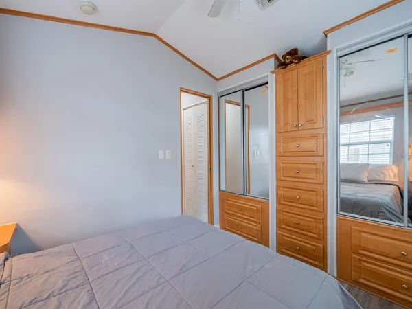 a view of closet area