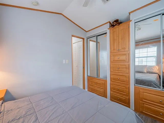 a view of closet area