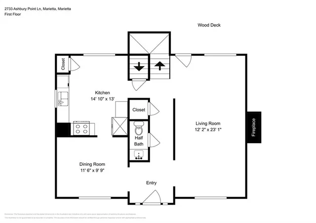 $2,295 | 2733 Ashbury Point Lane, Marietta, GA 30066