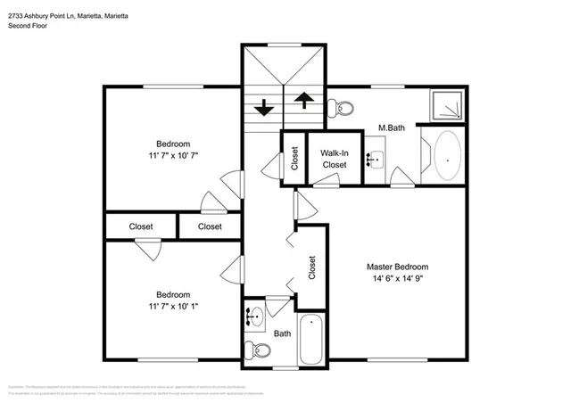 $2,295 | 2733 Ashbury Point Lane, Marietta, GA 30066