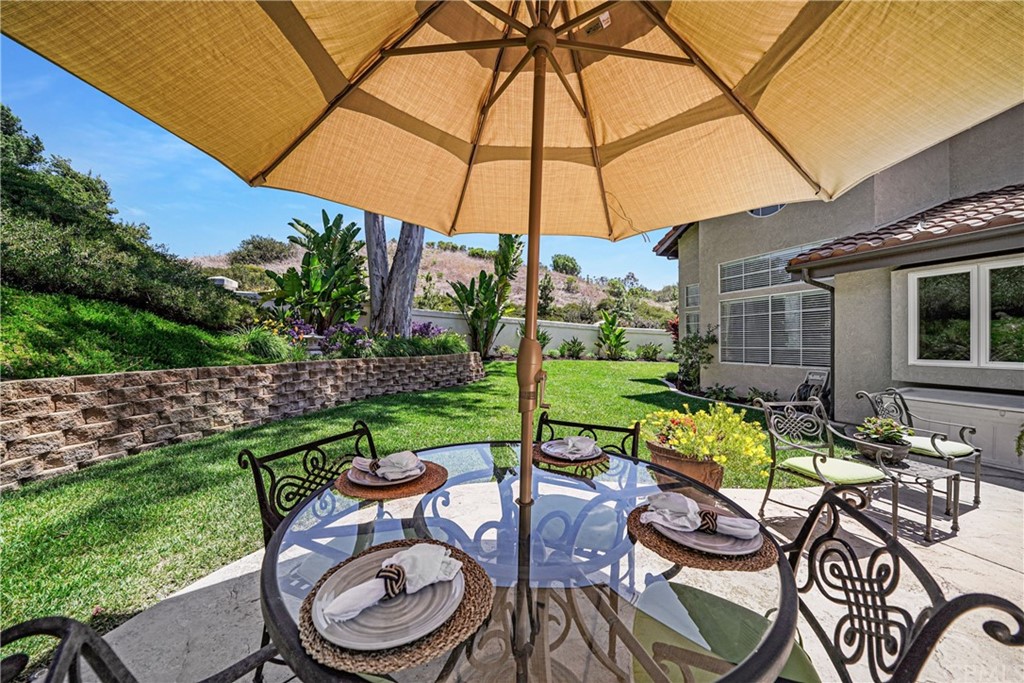 19 Springbrook Road Laguna Niguel, CA 92677 - Photo 29 of 41 a view of an house with backyard and sitting area