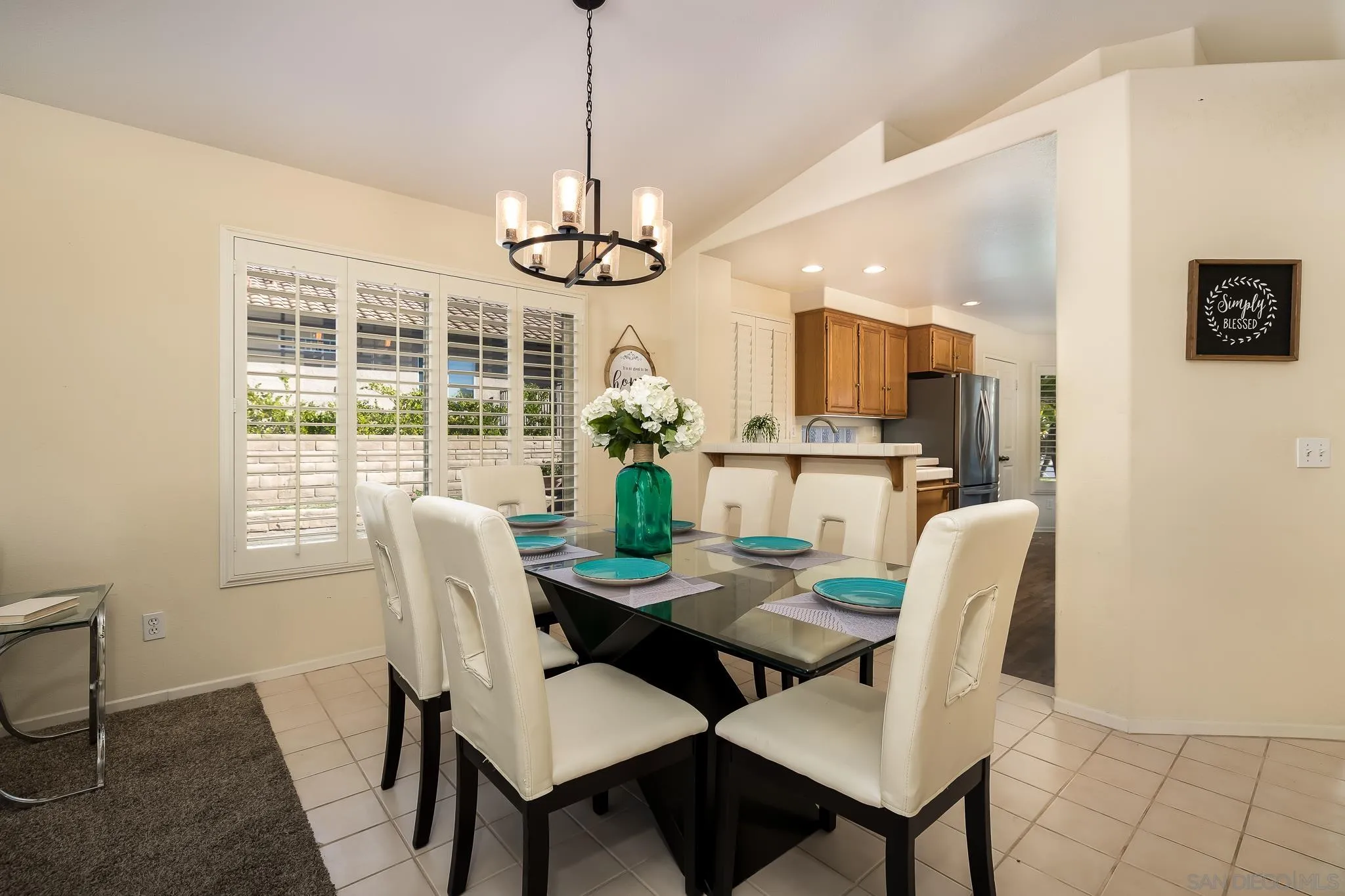 2344 Hyacinth Road Alpine, CA 91901 - Photo 6 of 29 a view of a dining room with furniture window and outside view