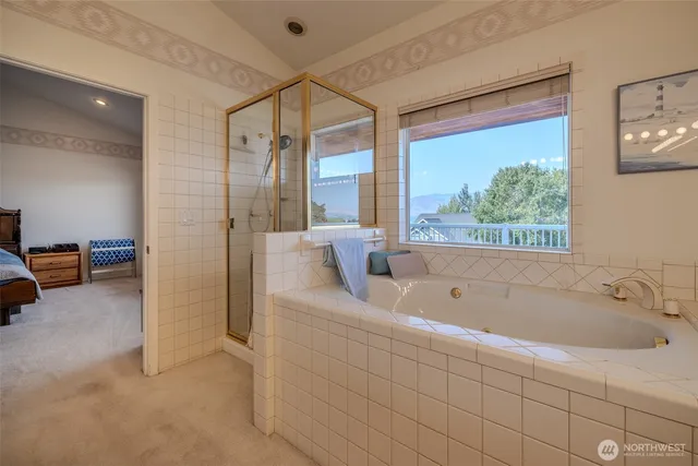 a room with furniture and a flat screen tv