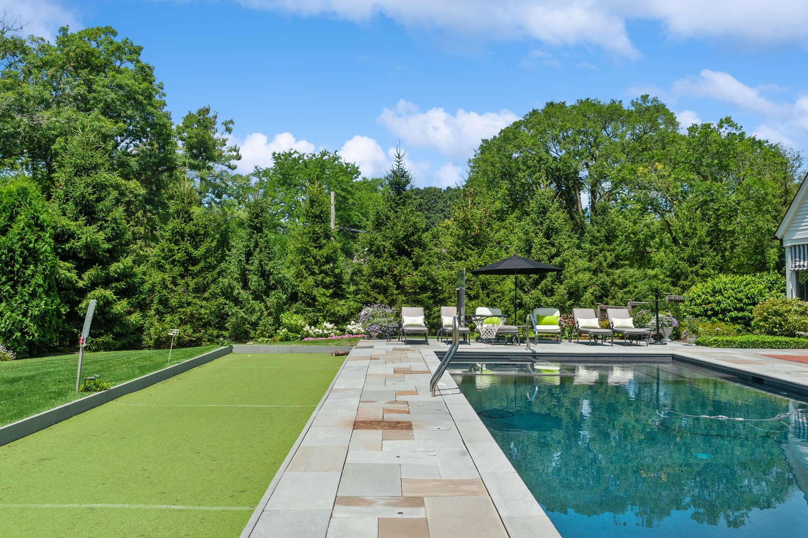 1120 Elm Tree Road Lake Forest, IL 60045 - Photo 6 of 10 a view of a lake with a yard