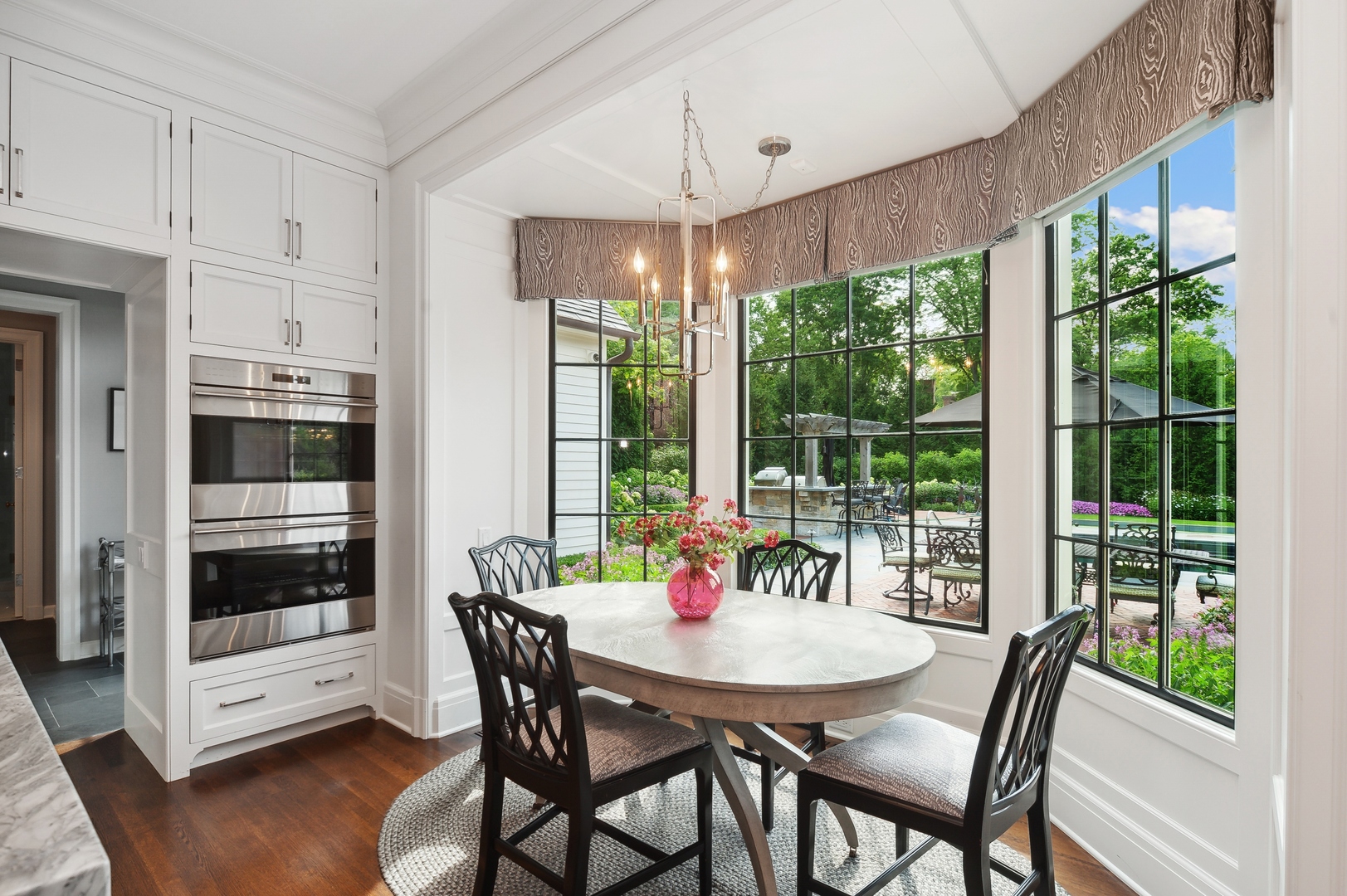 1120 Elm Tree Road Lake Forest, IL 60045 - Photo 8 of 34 a view of a dining room with furniture window and outside view