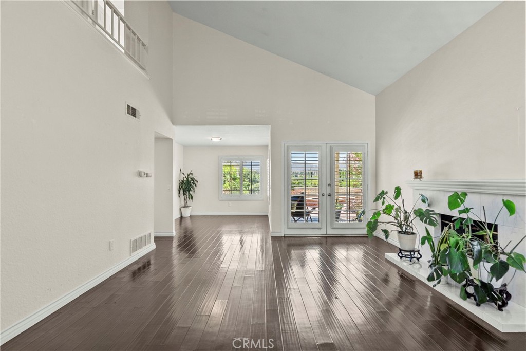 808 Links View Drive Simi Valley, CA 93065 - Photo 8 of 28 wooden floor in an empty room with a window