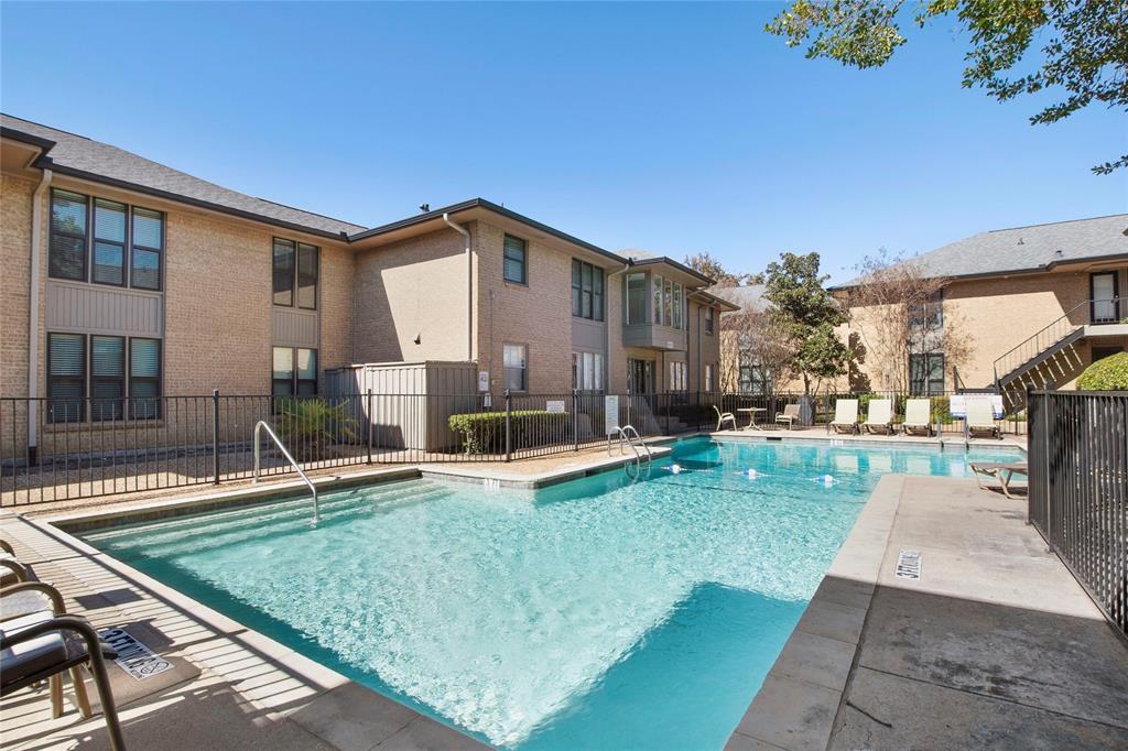 10727 Villager Road, Unit C Dallas, TX 75230 - Photo 38 of 39 Community pool with a patio area