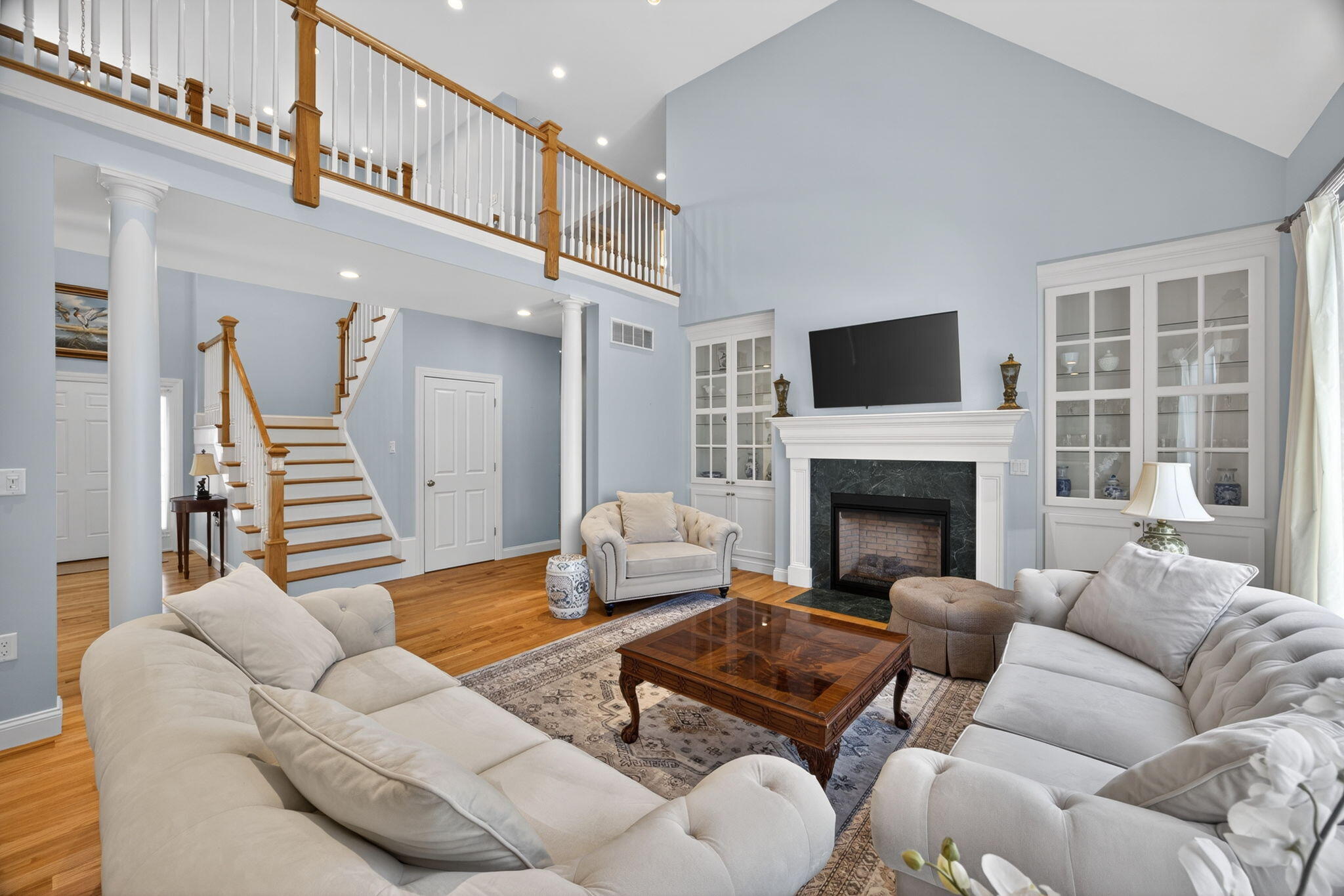 72 Winstead Road Brewster, MA 02631 - Photo 11 of 46 Living Room Showing Loft area