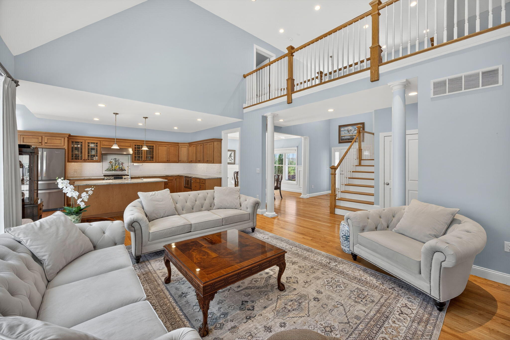 72 Winstead Road Brewster, MA 02631 - Photo 15 of 46 Living Room into Kitchen