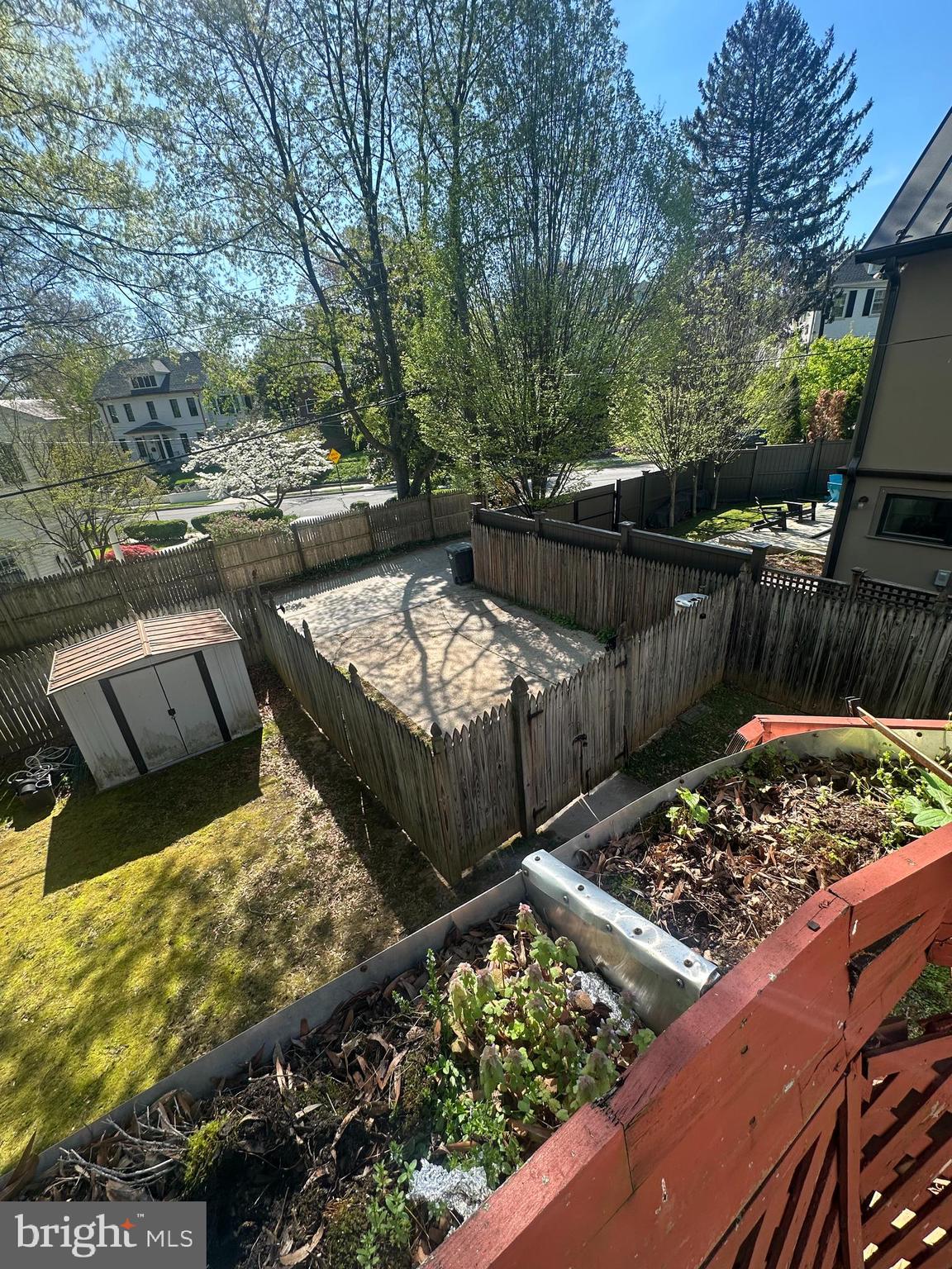 3226 Cleveland Avenue Northwest Washington, DC 20008 - Photo 11 of 15 rear fenced yard with parking for two cars+