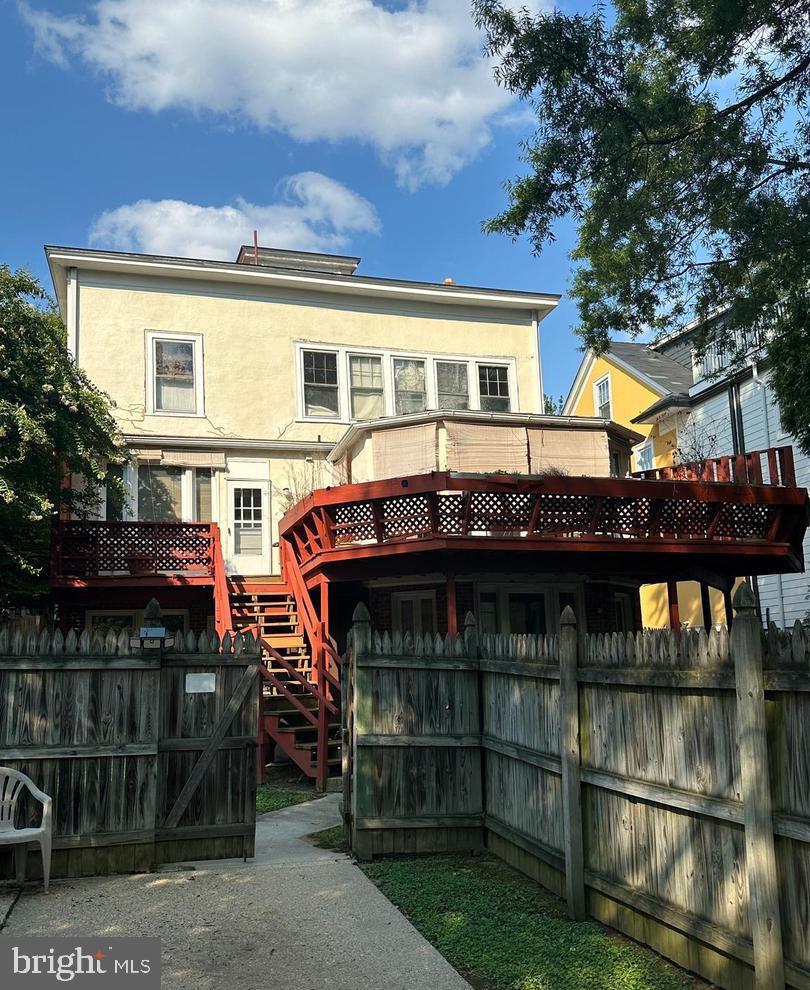 3226 Cleveland Avenue Northwest Washington, DC 20008 - Photo 12 of 15 rear deck