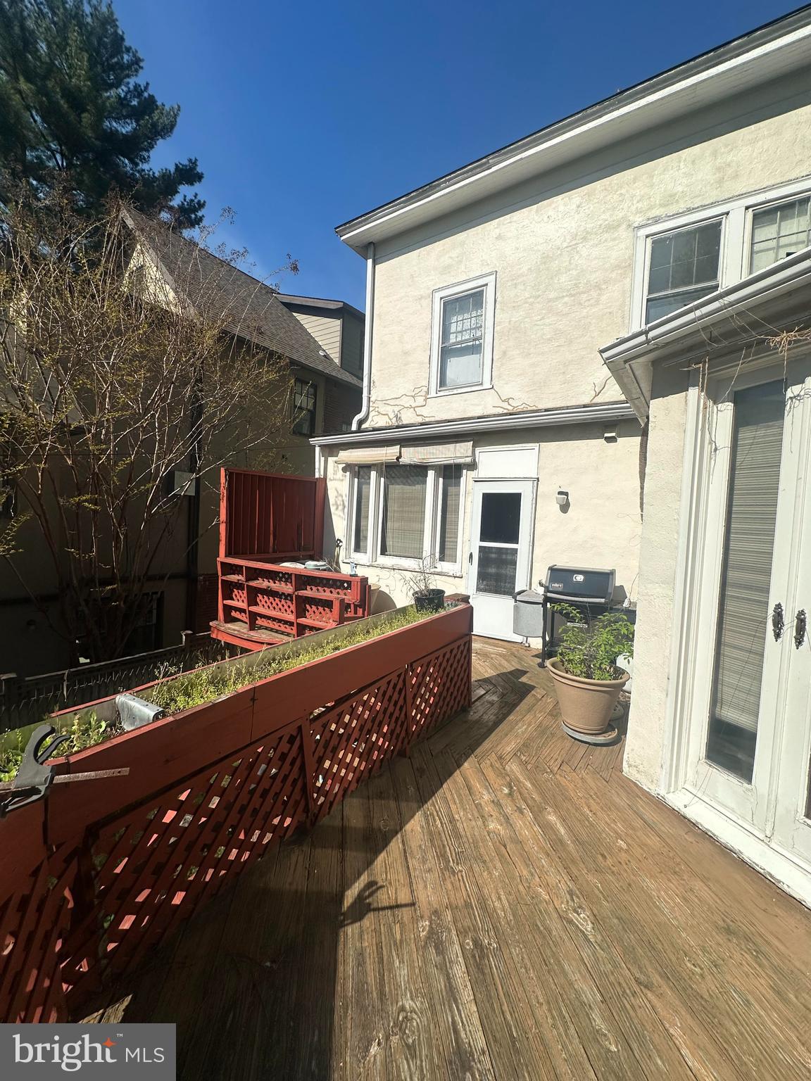 3226 Cleveland Avenue Northwest Washington, DC 20008 - Photo 13 of 15 rear partial view of deck and property