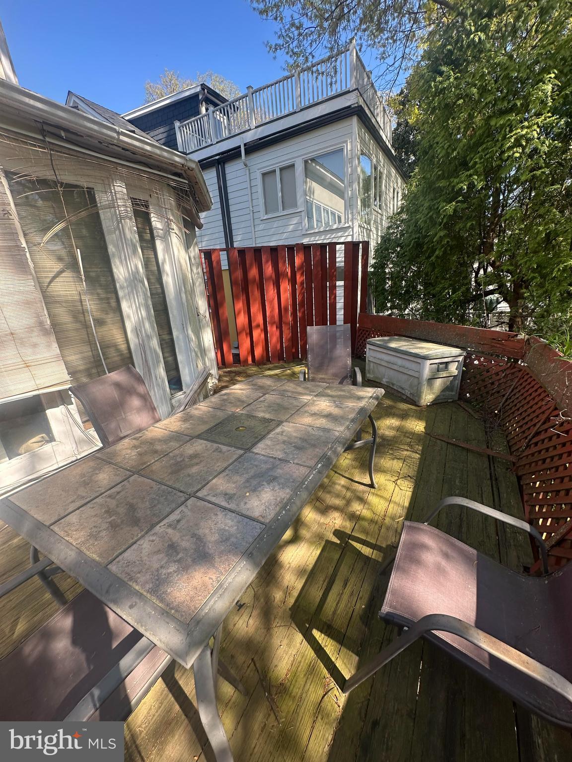 3226 Cleveland Avenue Northwest Washington, DC 20008 - Photo 14 of 15 partial view of deck on rear