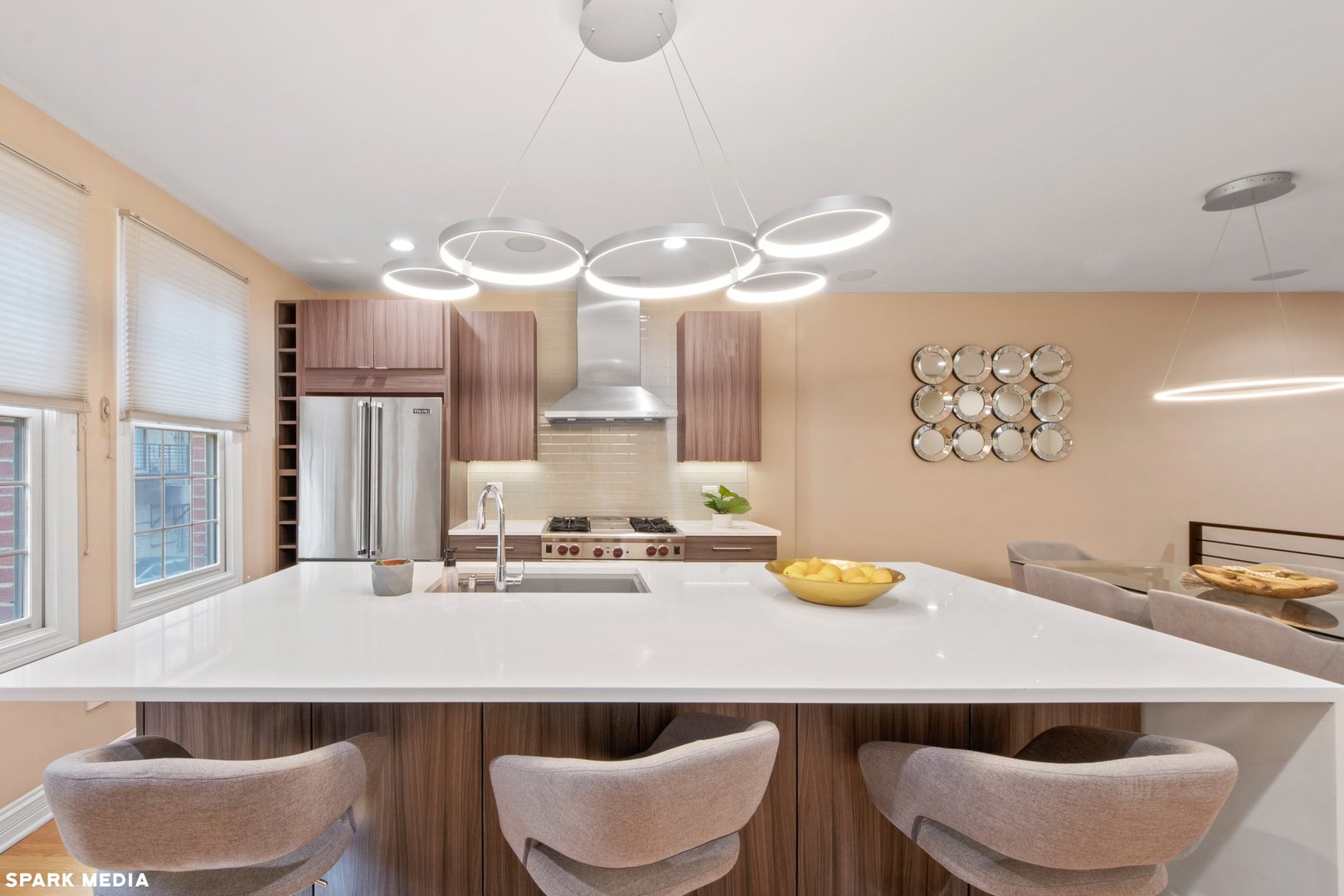 18 North Ada Street, Unit C Chicago, IL 60607 - Photo 12 of 28 a room with a table chairs and couches