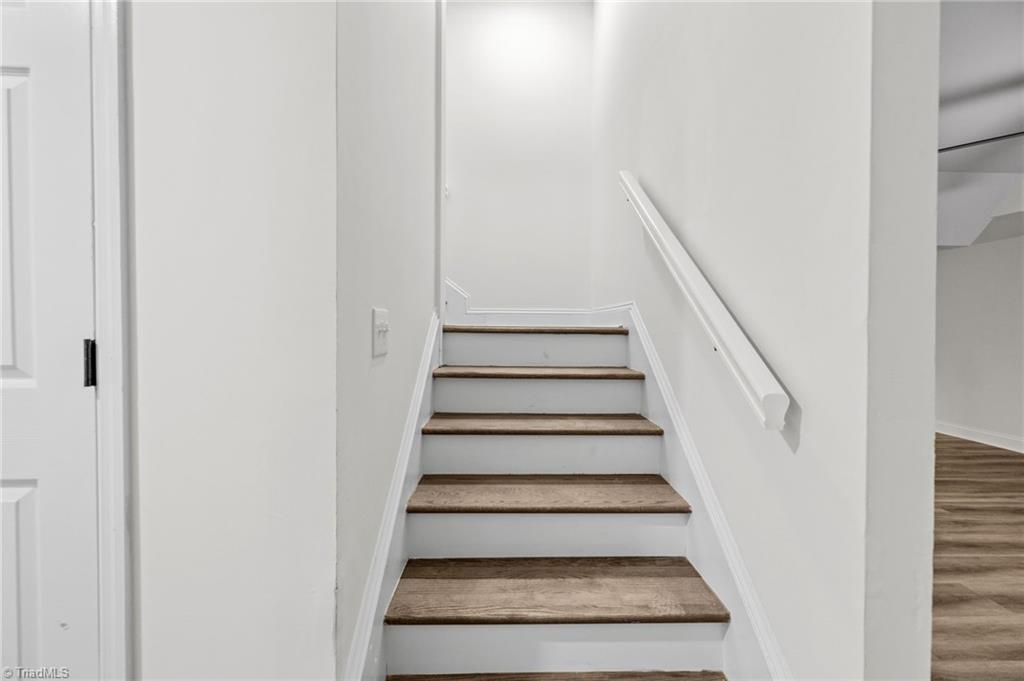 5312 Tower Road Greensboro, NC 27410 - Photo 36 of 43 Basement Stairs