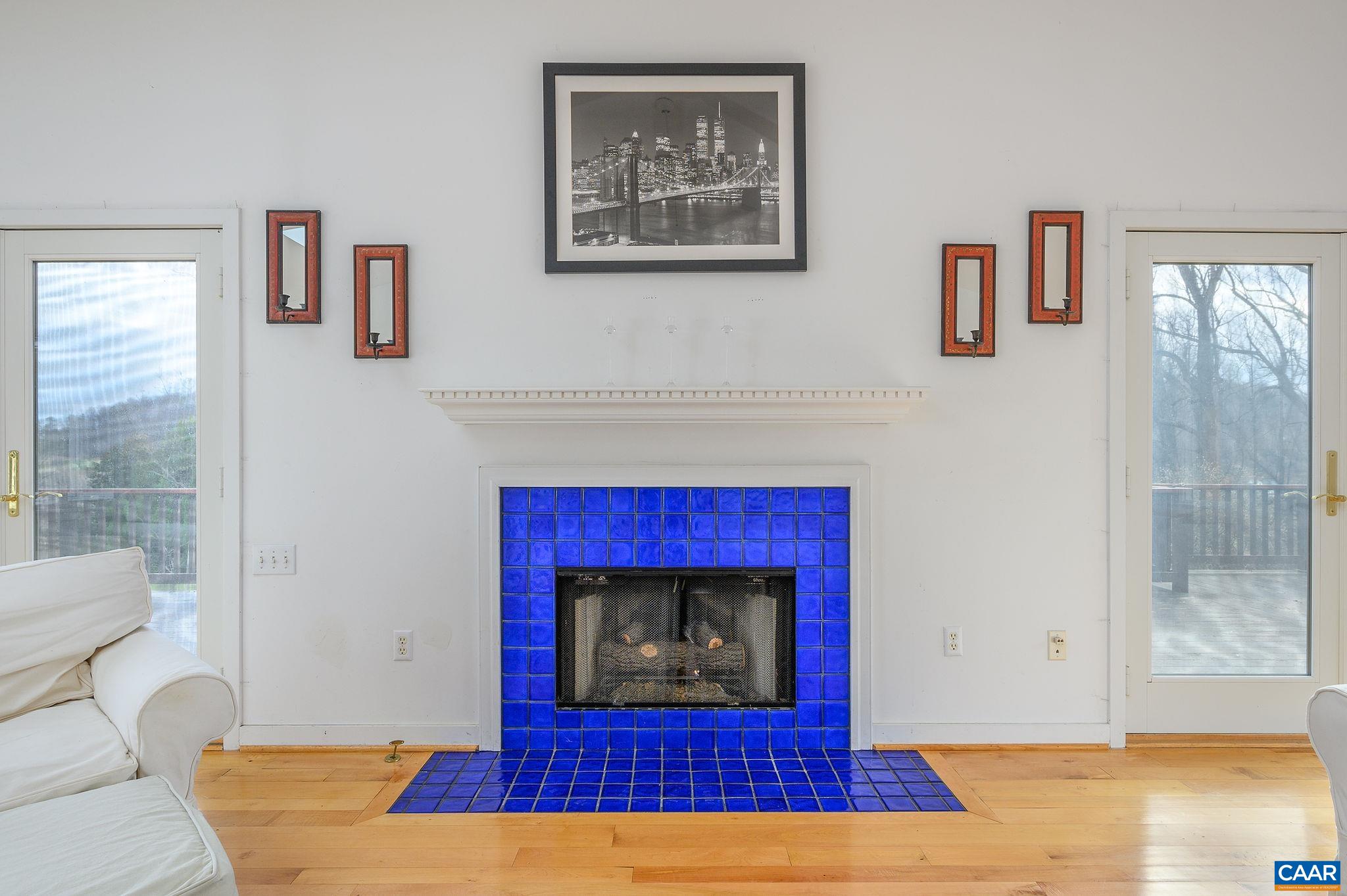 9165 Dick Woods Road Afton, VA 22920 - Photo 8 of 56 a living room with furniture and a fireplace