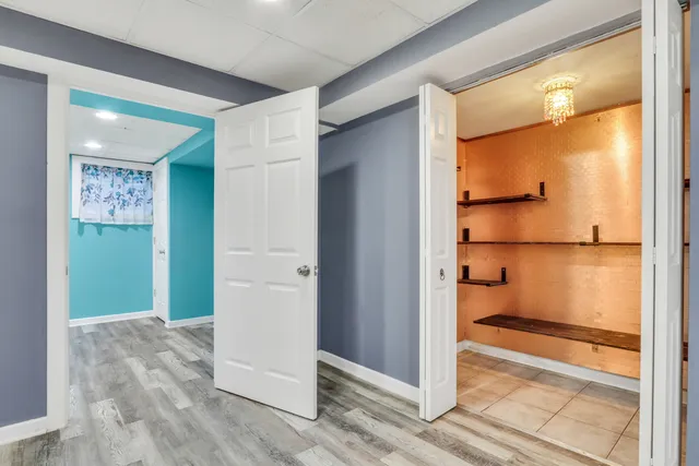 a view of a small space