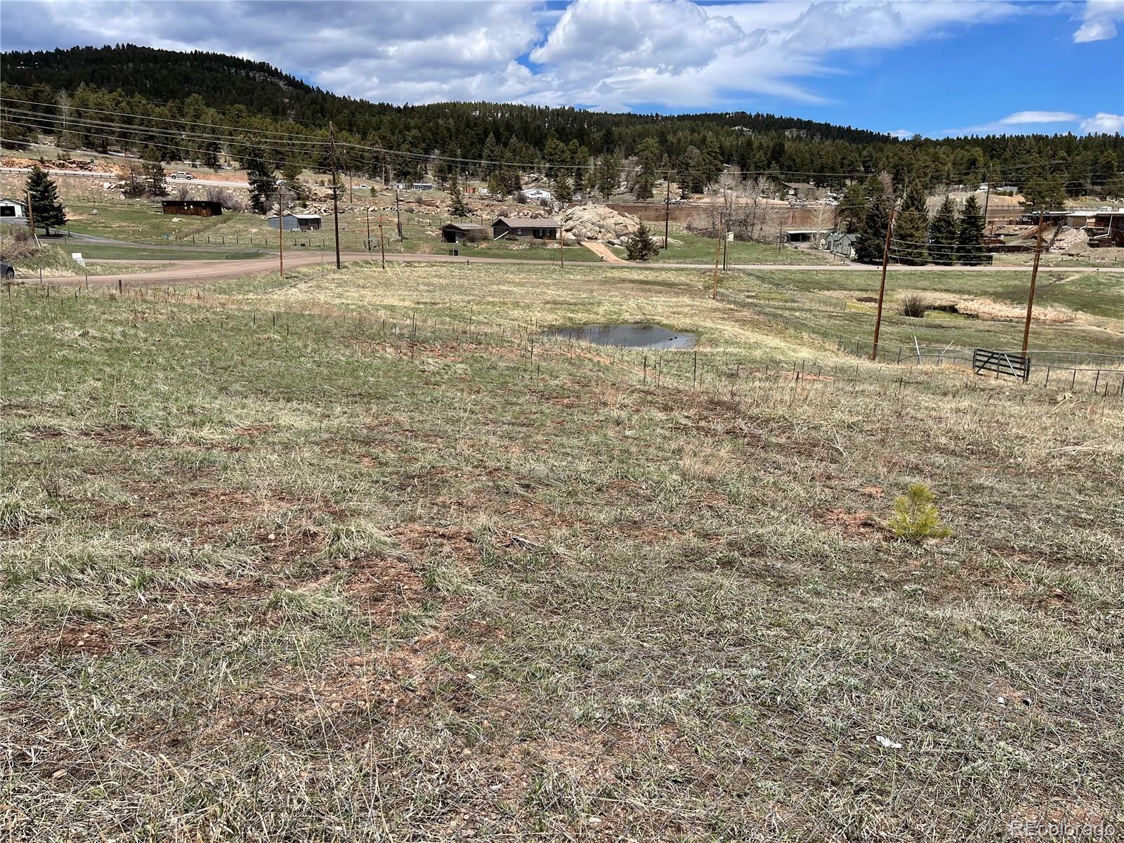 28652 Doe Valley Drive Conifer, CO 80433 - Photo 13 of 13 a view of a town with mountains in the background