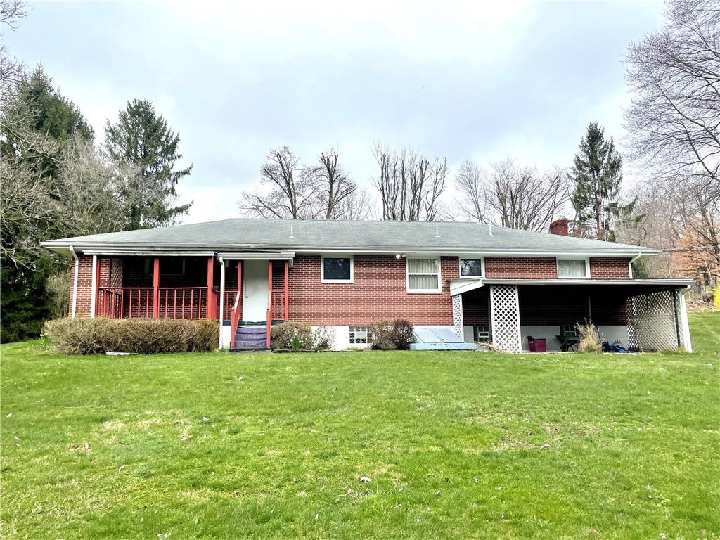 362 Carbon Center Road Butler, PA 16002 - Photo 33 of 43 a front view of house with yard and green space