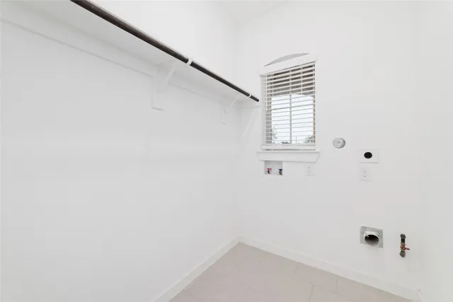 a small space with a window