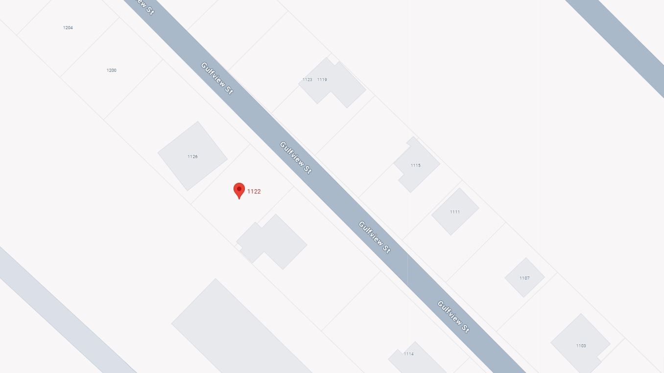 1122 Gulfview Street Freeport, TX 77541 - Photo 5 of 6 a white house with lots of counter top