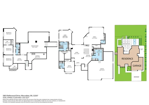 $1,799,000 | 5803 Bellewood Drive, Waunakee, WI 53597