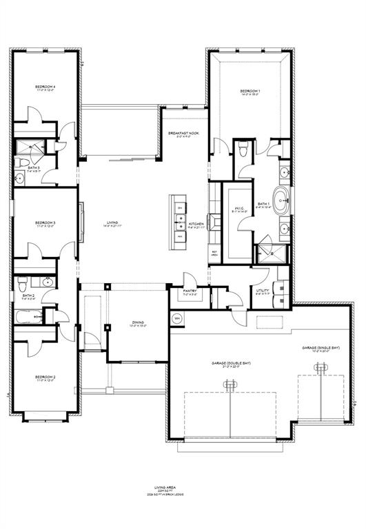 229 Lasso Loop Lorena, TX 76655 - Photo 30 of 30 a picture of a bathroom with a shower