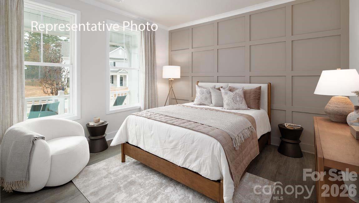 4139 Round Table Drive Gastonia, NC 28056 - Photo 18 of 24 a bedroom with a bed and large window