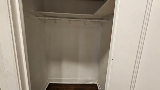 a view of closet