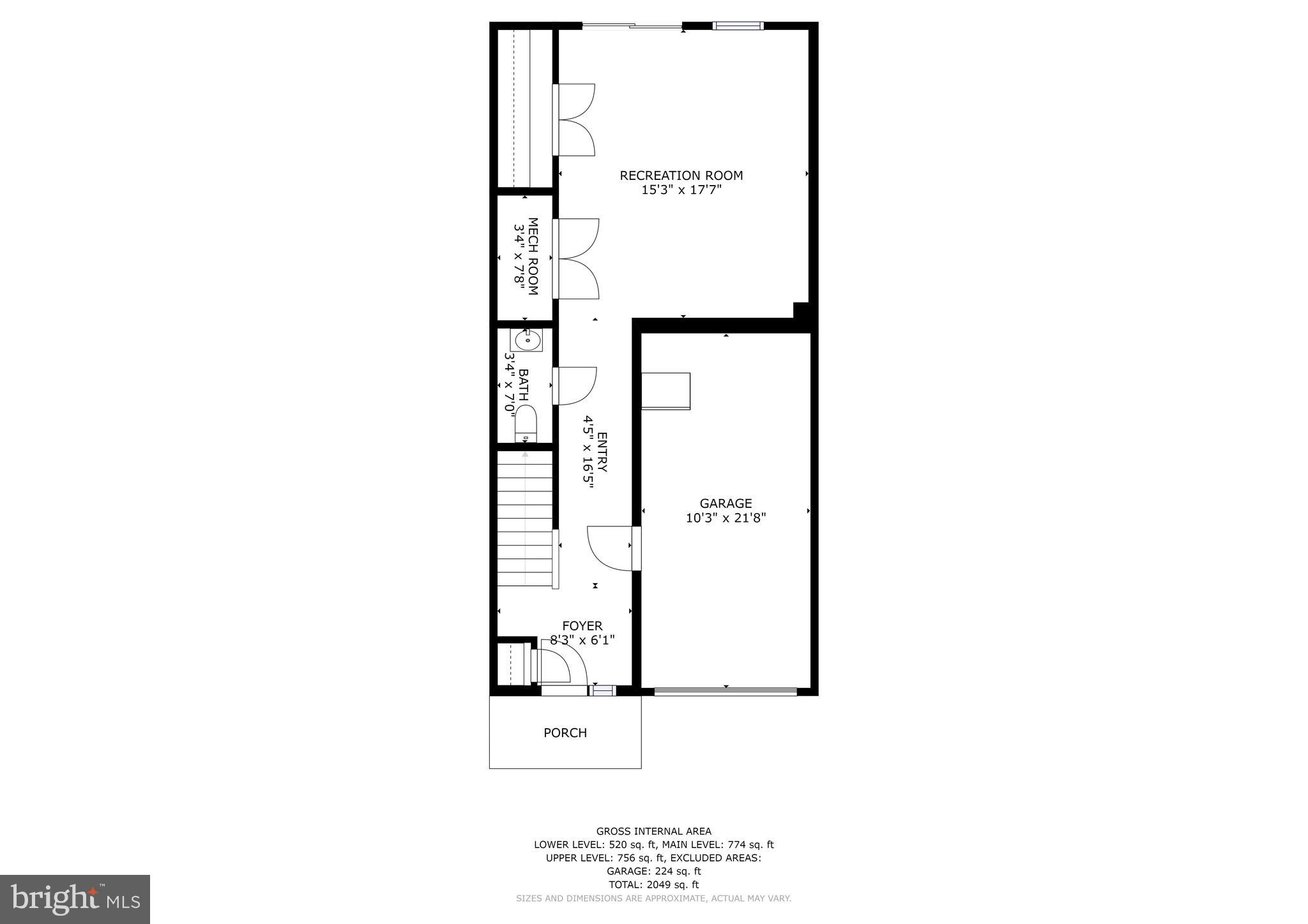 904 Winter Run Road Middle River, MD 21220 - Photo 37 of 38 Floor Plan