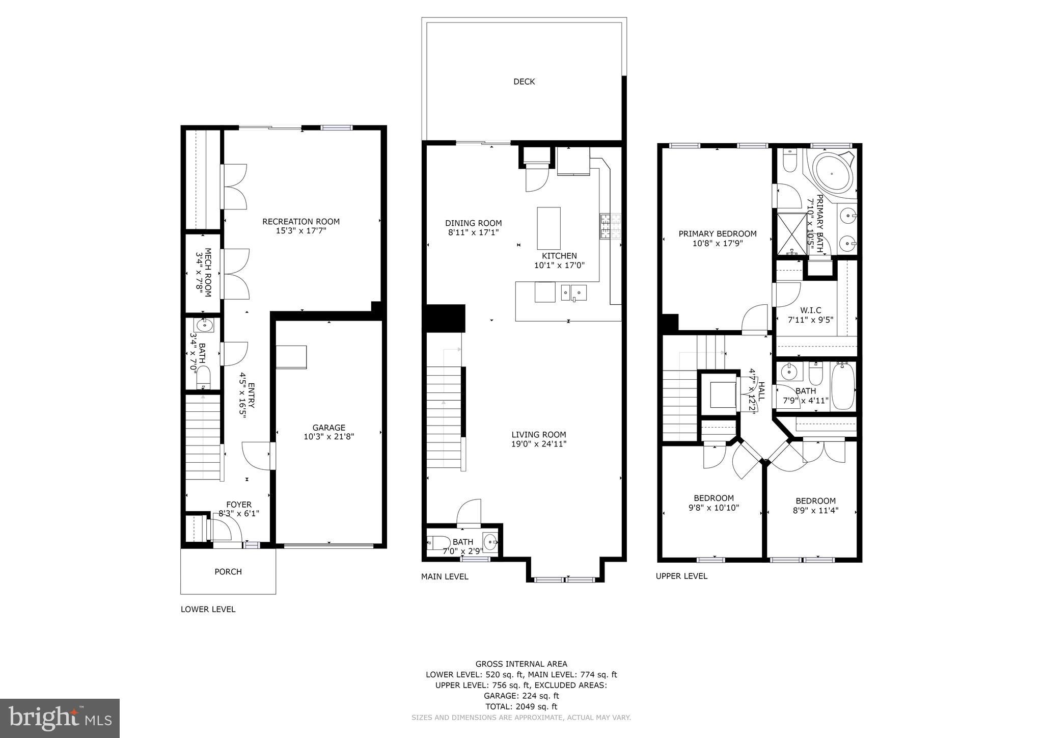 904 Winter Run Road Middle River, MD 21220 - Photo 38 of 38 Floor Plan