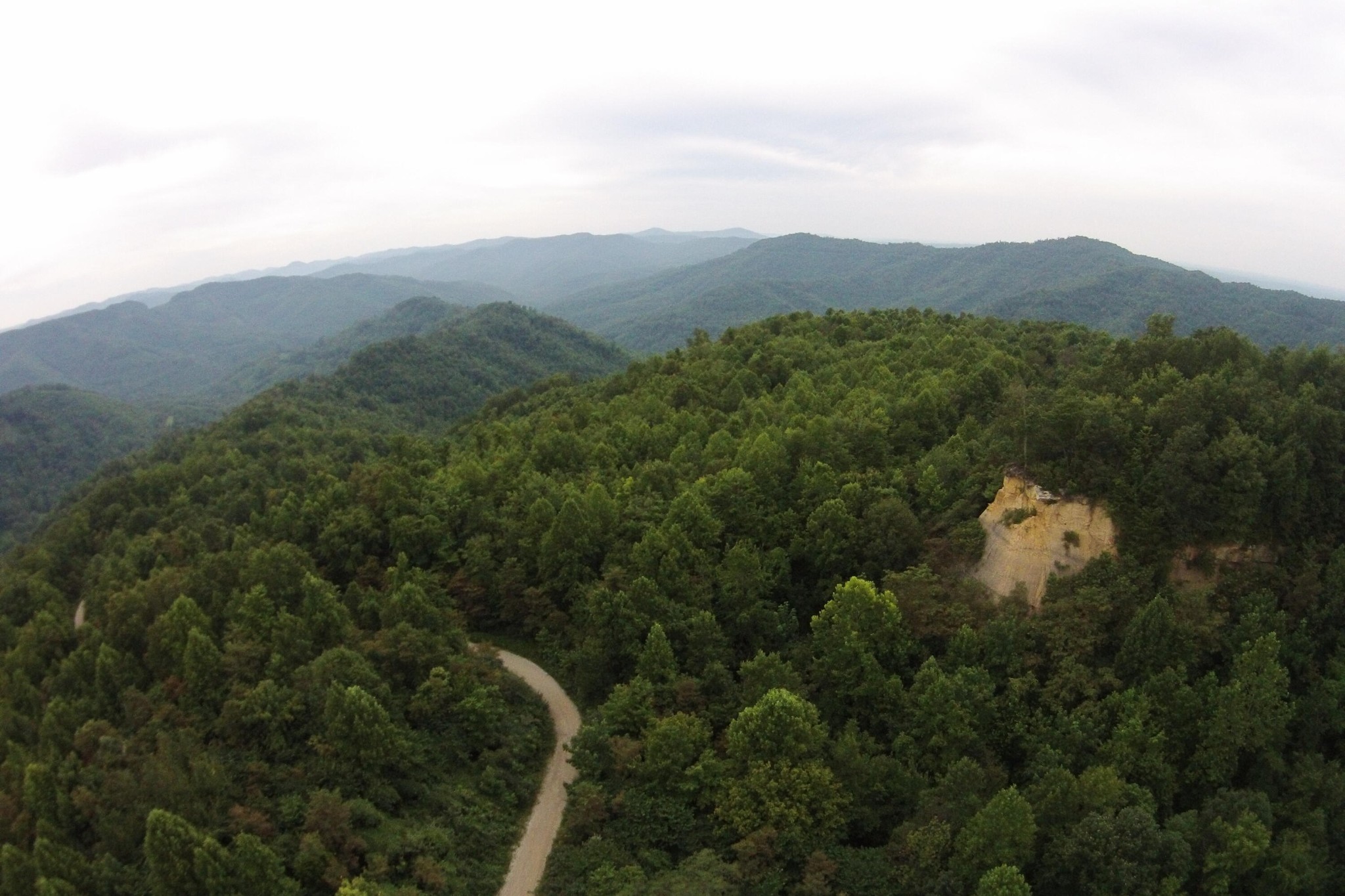 1 Straight Fork Road Huntsville, TN 37756 - Photo 13 of 25 a view of a mountain in the distance in a field