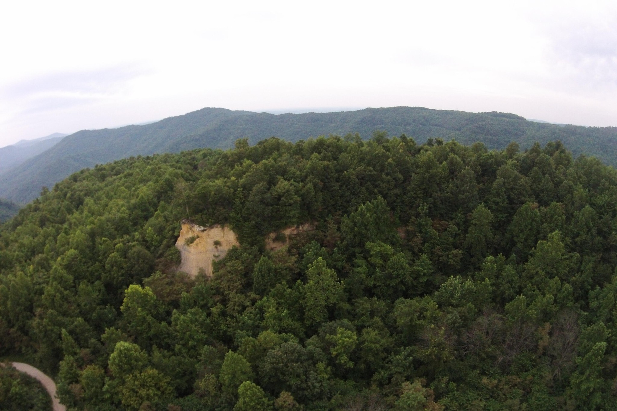 1 Straight Fork Road Huntsville, TN 37756 - Photo 9 of 25 a view of a town with mountains in the background