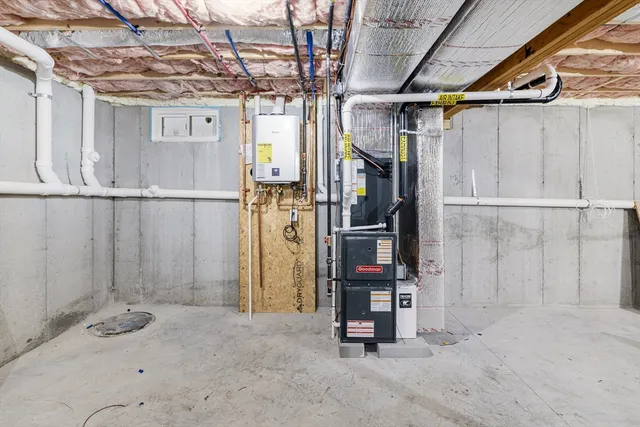 a view of storage and utility room