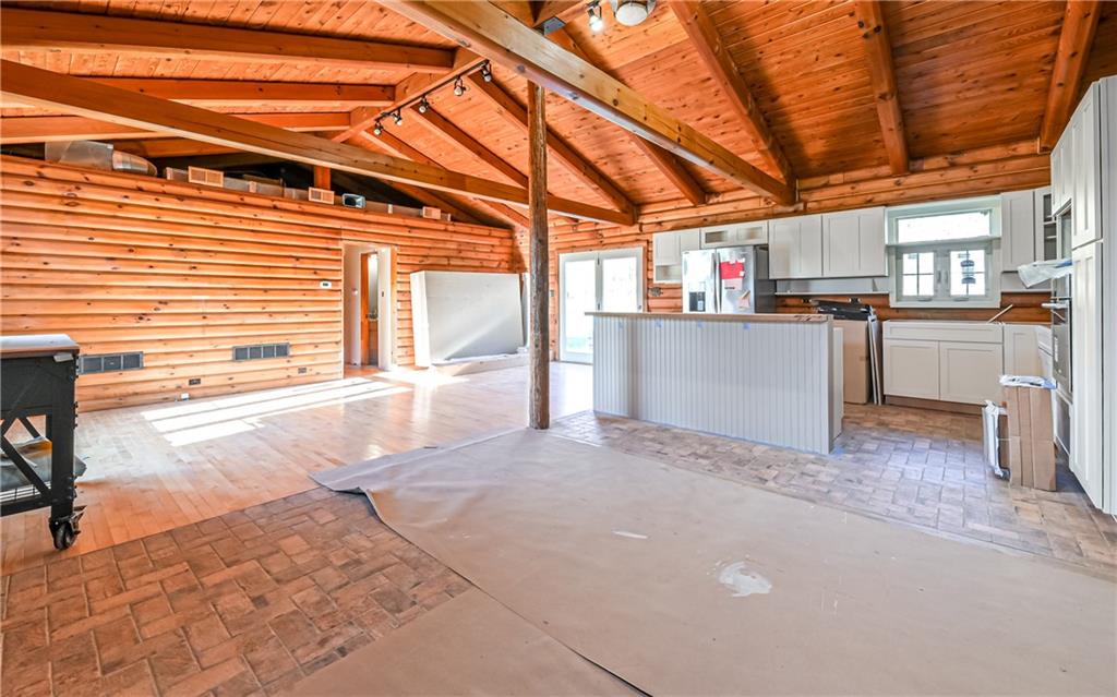 288 Myoma Road Mars, PA 16046 - Photo 20 of 25 Living Room, Dining Area and Kitchen