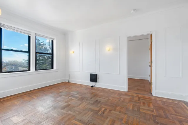 a view of an empty room with window