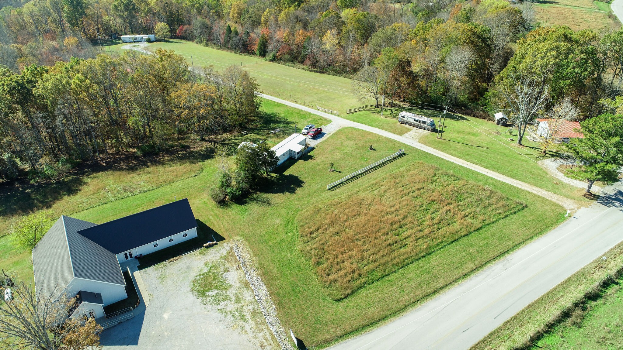 7602 Pewitt Road Franklin, TN 37064 - Photo 3 of 18 a view of a yard with an outdoor space