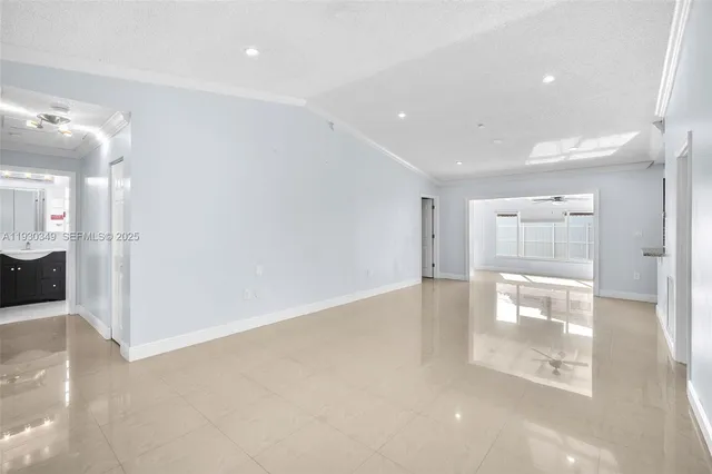 a view of empty room